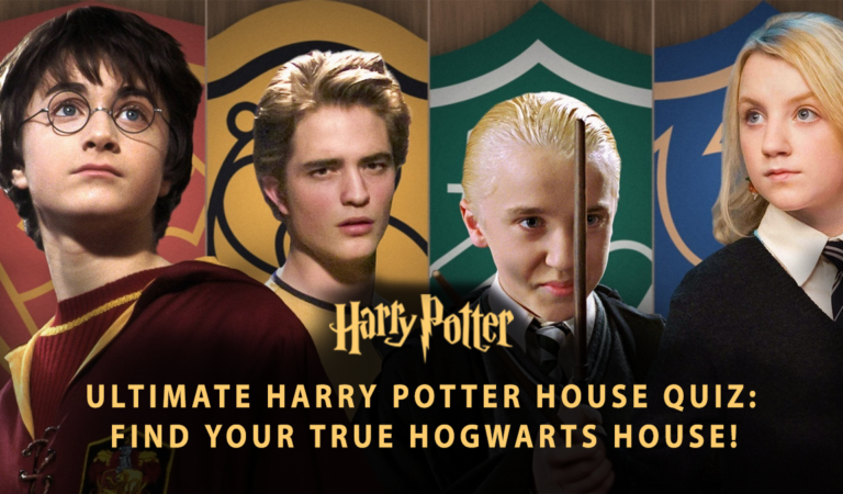 “Ultimate Harry Potter House Quiz: Find Your True Hogwarts House!”